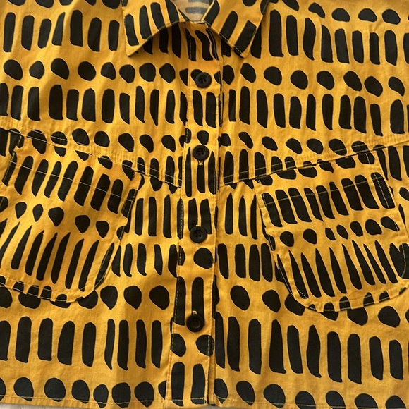 Nooworks Dorcas Code Western Shirt Top Size Medium - Picture 4 of 5